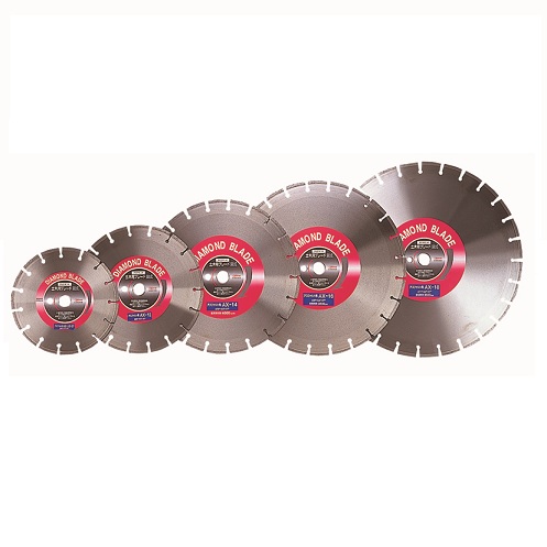 Diamond blade for civil engineering work/for asphalt (wet process) high quality type AX