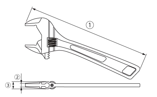 LOBTEX (Shrimp) Hybrid Monkey Wrench UM30