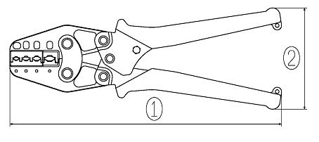 AK112MA Details about   LOBSTER INSULTATED AND CLOSE TERMINALS CRIMPING PLIERS 