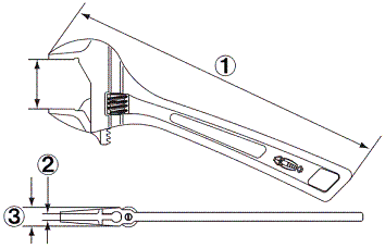 Hybrid adjustable angle wrench X UM-XG - Wrench - General 