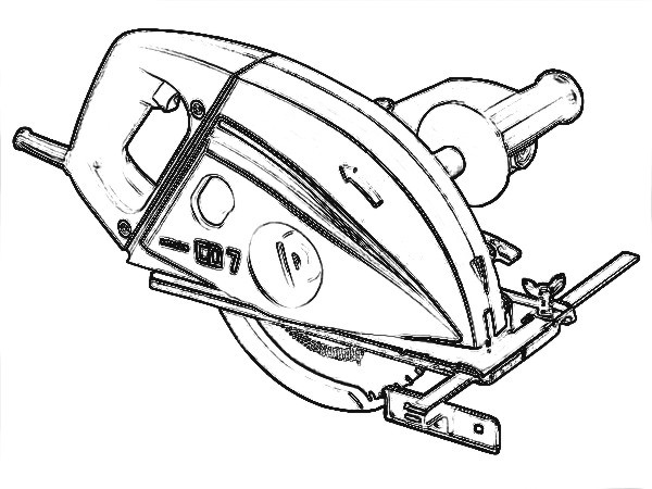 Applicable electric tool: Dust-proof/dust collection circular saw/tipped saw cutter (For φ180 to 185)