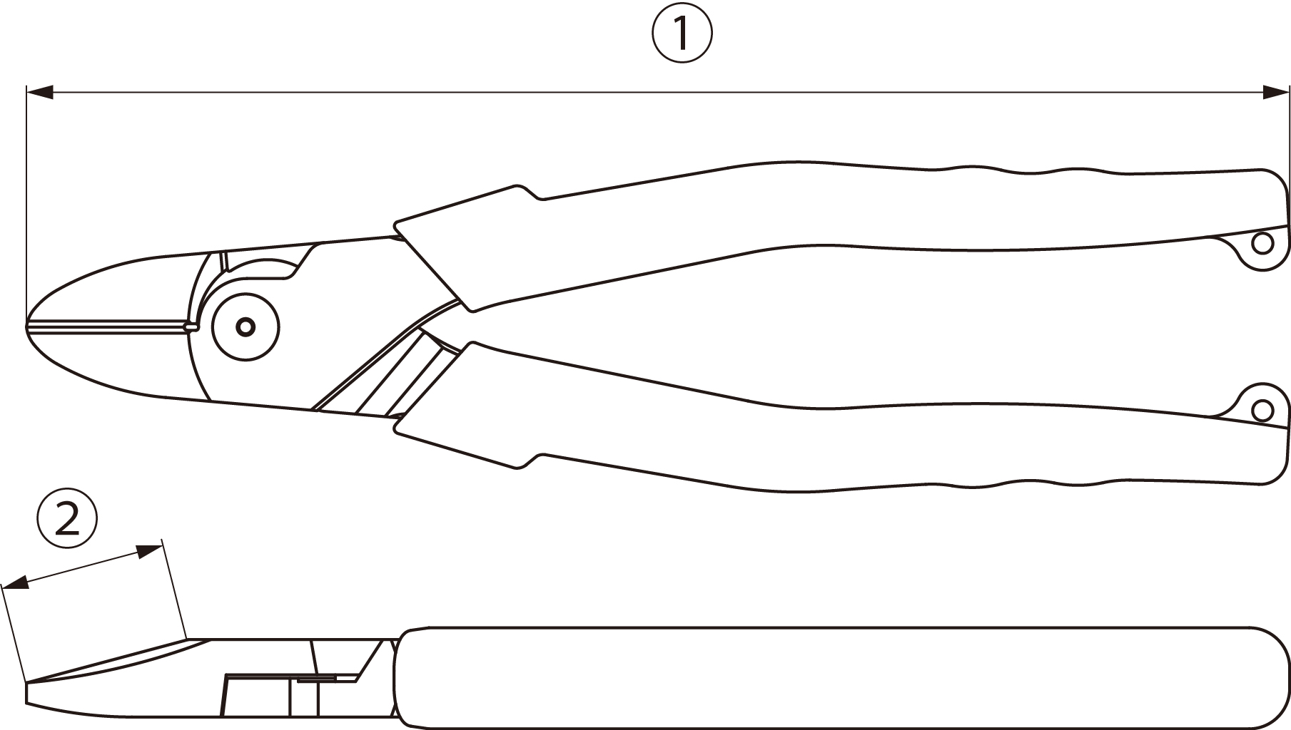 Kìm cắt điện (Dòng J-CRAFT) J-PWN