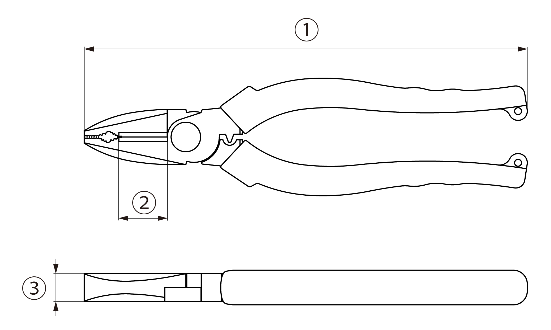 Kìm điện (dòng J-CRAFT) J-PWP