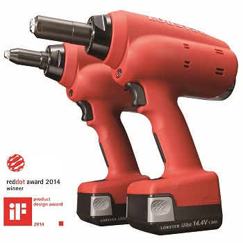 Cordless riveter R1B1/R1B2