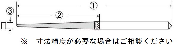 Dũa kim cương hình vuông dùng trong gia công kim loại, hiệu KK