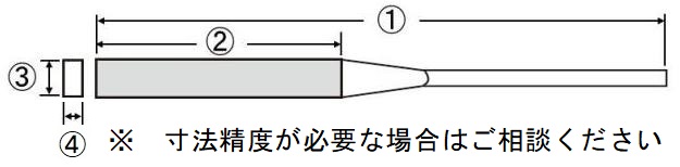 Dũa kim cương, dùng cho độ chính xác cao, dạng phẳng, S-HI